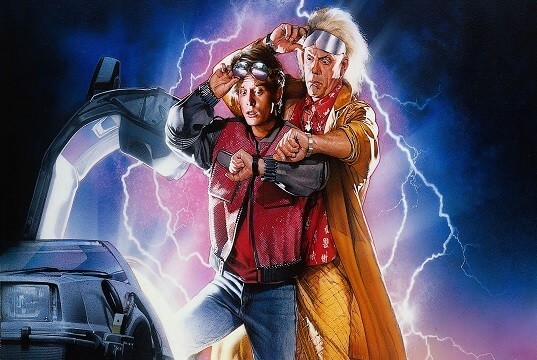 back to the future real time