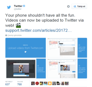 Twitter Gelirini Artırmak İçin Yeniliklerine Devam Ediyor 5 twitter_video