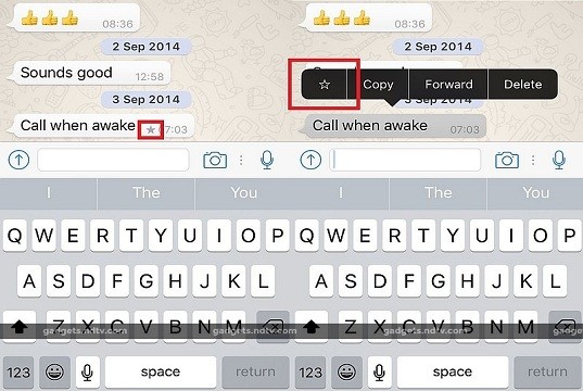 Whatsapp'tan Önemli Mesajlara Erişebilme Kolaylığı