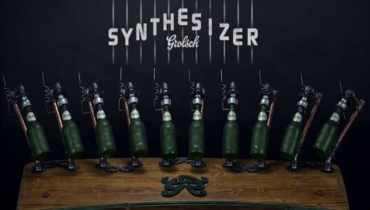 Youtube'da Farklı Bir Deneyim : The Grolsch Synthesizer