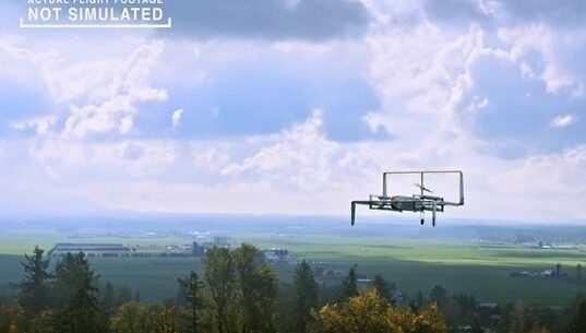 Prime Air Kendini Gösterdi