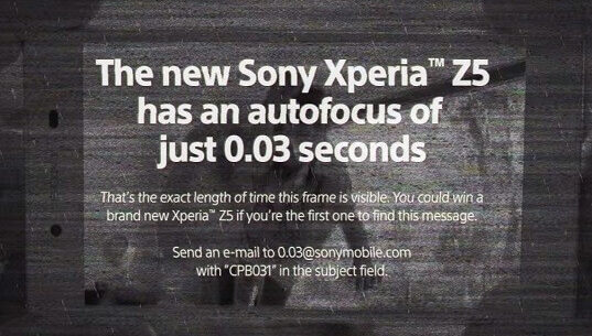 Sony'den Video İçinde Gizli Mesaj