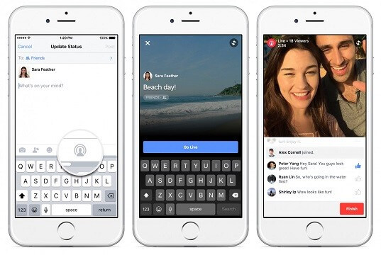 Facebook Üzerinden Canlı Yayın Yapma Dönemi Başladı