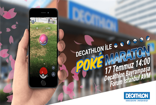 Türkiye’nin İlk PokeMaraton’u Decathlon'da!