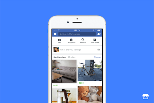 Facebook'un Yeni Uygulaması Marketplace