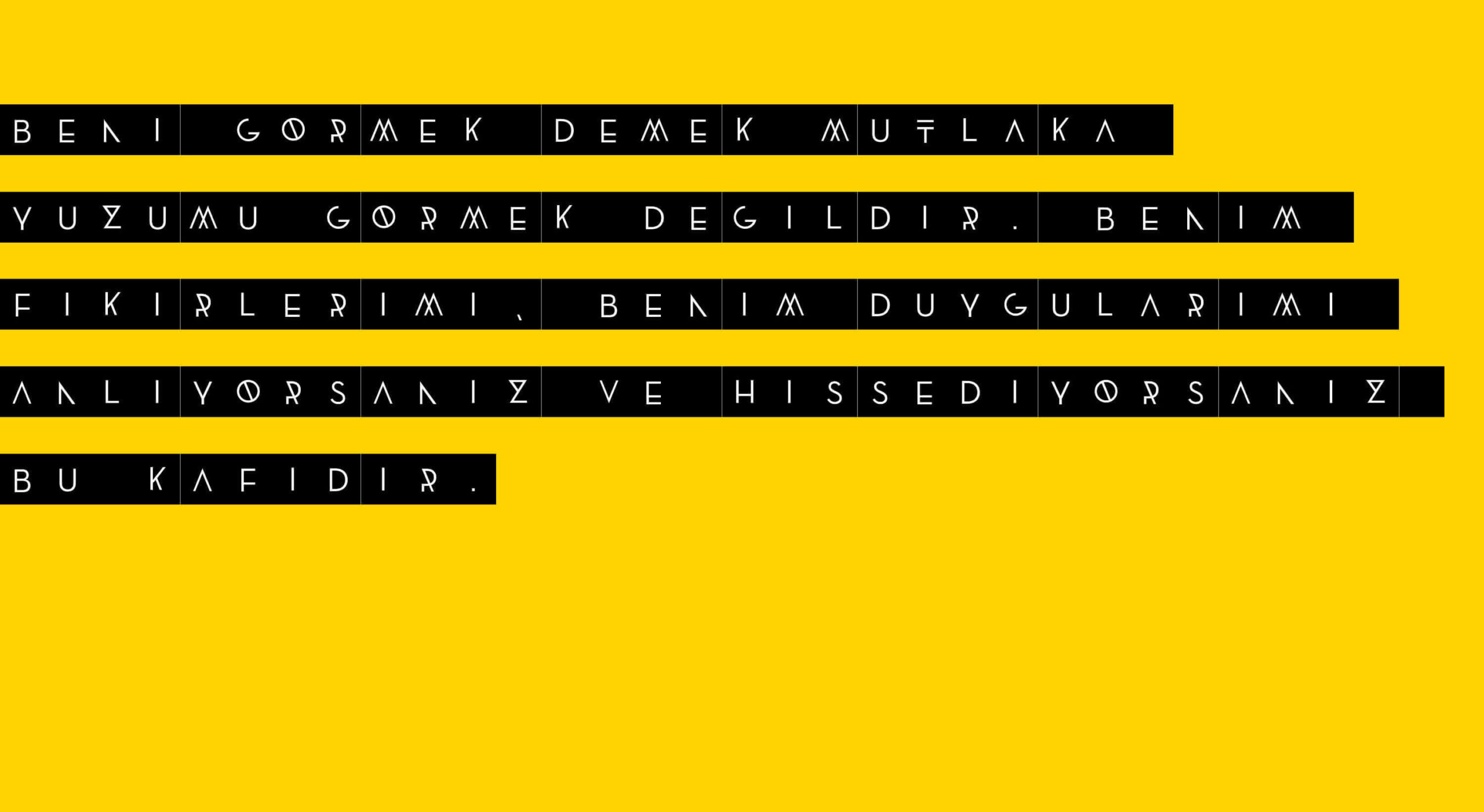 fontlara direnmek